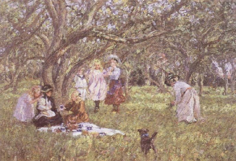 James Charles The Picnic oil painting picture